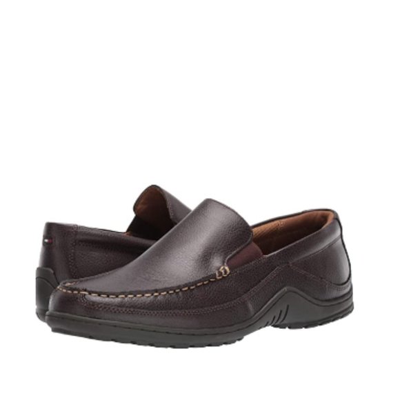 Tommy Hilfiger Men\'s Kerry Loafer, Dark Brown 9